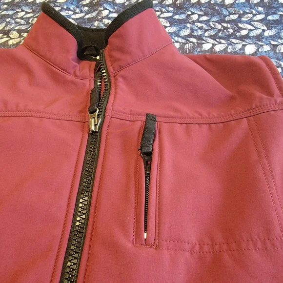 Womens XL Carharrtt Vest Burgundy - Picture 4 of 9